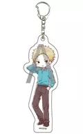 Akihiko KAJI "Eiga Given Hiiragi Mix Acrylic Key Holder 01. Color Shirt ver. Graphic Art Illustration"