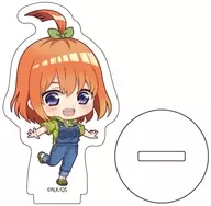 Yotsuba Nakano "The Quintessential Quintuplets, Acrylic Petchi Stand 02. Laiha Coordinate Ver. Mini Character Illustration"