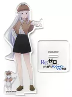 Emilia & Pack Acrylic Stand "Sunshine City life starting from Re:ZeRo Starting Life in Another World Re : 0"