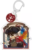 Edogawa Conan (A) "CASE CLOSED Trading Double Parts Acrylic Key Holder Sailor"