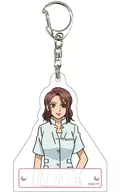 Yoko Adaniya "Oi! Tonbo Acrylic Key Holder 01. Official Illustration"