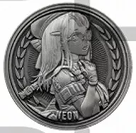 Neon (Silver) "Goddess of Victory : NIKKE Medal Collection Vol. 1"