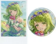 Morinaka Hanasaki metal badge & Cheki style card "Virtual YouTuber Nijisanji Morinaka Hanasaki Birthday 2024"