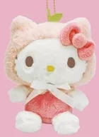 hello kitty彩色粉笔水果披肩吉祥物挂件