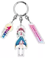 01 Sakuragi Kana A 3-chain acrylic key holder "Mazilu Mie Co., Ltd."