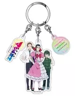 05. "Mazilu Mie Co., Ltd." 3-chain acrylic key holder for Shigemoto, Mt. Futago and Suikawa