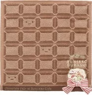 Chocolate Fair Theme Mini Towel "Sumicco Gurashi" at B Pattern Cafe Sumicco