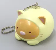 Pork Cutlet "Sumiko Gurashi Pokka Pokka Neko Biyori Neko ni Narikiri Mascot Key Chain 2"