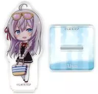 Arya (Alisa Mikhailovna Kujo) / Mini-Acrylic Uniform Stand "Sega Lucky KUJI TV Anime : My Neighbor Arya Sometimes Speaks in Shea" D Prize