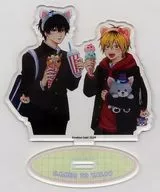 Shiina Senpai & Sasaki's Acrylic Stand "DMM Scratch! Bad Guy Shiina Senpai and Bad Guy Sasaki" C-3 Prize