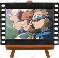 円堂守＆豪炎寺修也＆鬼道有人 「イナズマイレブン トレーディングオープニング＆エンディング場面写フィルム風ミニアートフレーム」