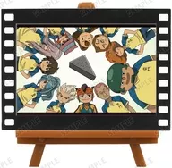 Gathering (Japanese Konnyaku Jelly) : "INAZUMA ELEVEN Trading Opening & Ending Scene photograph Film-style Mini Art Frame"