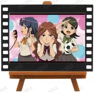 集合(女子) 「イナズマイレブン トレーディングオープニング＆エンディング場面写フィルム風ミニアートフレーム」