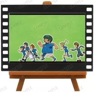 Gathering (running) "INAZUMA ELEVEN Trading Opening & Ending Scene photograph Film-style Mini Art Frame"