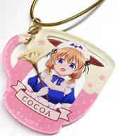 Cocoa Acrylic Charm (Peach Jelly Bottle) "Is the Order a Rabbit? BLOOM Order OIOI? (2024)"