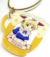 Shallow Acrylic Charm (Peach Jelly Bottle) "Is the Is the Order a Rabbit? Bloom order OOI? (2024)"