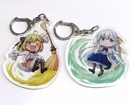 [A la Carte] Annisfia Win パレッティア & ユフィリア & Magenta acrílico Key Holders 2 Pieces Set "The Magic Revolution of the Comics Reborn Princess and the Genio Princess Volume 4, Mellon Books, Limited Edition"
