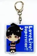 葉月恋 「ラブライブ!スーパースター!! POP UP STORE in base yard tokyo ミニキャライラスト アクリルキーホルダー」