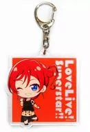 米女メイ 「ラブライブ!スーパースター!! POP UP STORE in base yard tokyo ミニキャライラスト アクリルキーホルダー」
