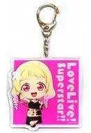 鬼塚夏美 「ラブライブ!スーパースター!! POP UP STORE in base yard tokyo ミニキャライラスト アクリルキーホルダー」