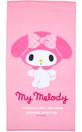 My Melody (pose) Big Towel "Sanrio Character Connectors"