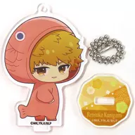 Rensuke Kunigami "GiGo's Taiyaki x Blue Lock 2nd Deformed Acrylic Key Holder with Stand ~ Kigurumi Ver. ~"