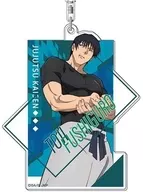 3. Jinni Fushiguro acrylic key holder "Jujutsu Kaisen Kaedama / Tamaori"