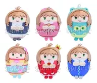 6-Type Set "Cardcaptor Sakura Clear Card Trading Today's Carefree Mascot Sakura Box"