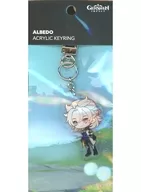 Albedo Chibi Character Acrylic Key Holder "Genshin ×LINE FRIENDS"