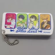 Diseño A Bañador ver. (Ilustración dibujada) Estuche de accesorios deslizantes "Blue Rock Eeo POP UP STORE"