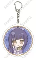 Nadeshiko Fujisaki "Shugo Chara! Acrylic Key Holder 04. Celebration ver. (Mini Character Illustration)"