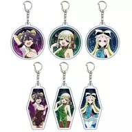 6-Type Set "Yearning for a Magical Girl, Acrylic Key Holder 02. China Ver. (Drawn Illustration)"