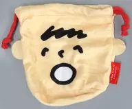 Face drawstring bag "Minna no Tabo Pouch Collection"