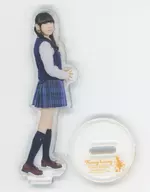 Yukari Tamura (Costume : uniform / facing right / pulling right foot backward) Acrylic Stand (10) "Yukari Tamura LOVE LIVE 2024 * Honey bunny *" Mini Acrylic Stand KUJI (black ver.) Prize