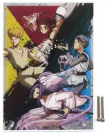 Assembly (center : Death 々若 Maru) Acrylic Visual Panel "WEB KUJI YuYu HAKUSHO No. 12 ~ Bring it on! ~" A Prize