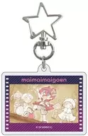 "Star Shaped Naskan Acrylic Key Holder Mamai Maigoen 01. Official Illustration of Game Still"