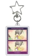 Lion "Star Shaped Naskan Acrylic Key Holder Mamai Maigoen 01. Official Illustration of Game Still"