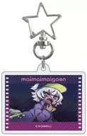 Hayate "Star Shaped Naskan Acrylic Key Holder Mamai Maigoen 01. Official Illustration of Game Still"