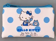 Hello Kitty (Phone Dot) "Sanrio Character Cters Trading Flat Mini Pouch  Mizuiro Hello Kitty"