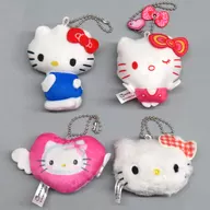 4-Type Set "Hello Kitty Plush toy strap"