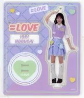 衣織 Noguchi (= LOVE) Acrylic Stand Key Holder (Arena Tour 2024 Costume) "= LOVE Arena Tour 2024 『 Tell me what's more than" LOVE "』"