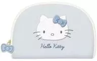 Hello Kitty (Blue) Round Pouch Mizuiro Hello Kitty Series 2nd "Sanrio Character Connectors"