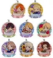 8-type set "Hetaria World ★ Stars acrylic key holder (Chapton! series)"