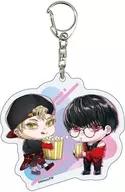 "Mr. Arinco Acrylic Key Holder 01. (official & drawn illustration)" by Kazuya Tachibana & Senna Kamishiro (Mini Character)