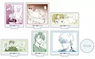 6-Type Set "Simple Purbert Romance Acrylic Puchi Stand 01. (Official Illustration)"