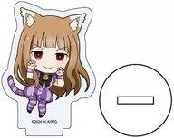 Holo (Cheshire cat ver) "Spice and Wolf Acrylic Petchin Stand 03. (Mini Character illustration)"