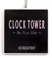 Logo Acrylic Key Holder "PS5/Switch Soft CLOCK TOWER Rewind" Purchase benefits Amiami