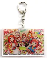 Acrylic Key Holder "PS4/Switch Soft The Quintessential Quintuplets Koto-Aizu Story 2nd" Rakuten Books Purchase benefits