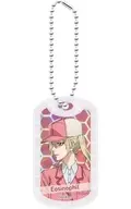 Eosinophil "Cells at Work! Acrylic Dog Tag Key Holder"