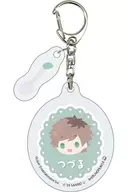 Tsuzuru Minagi x Duck Peckle "Acrylic Key Holder with Parts, A3! (A3) x Sanrio Character Connectors 01. S & S Mini Character Illustration"